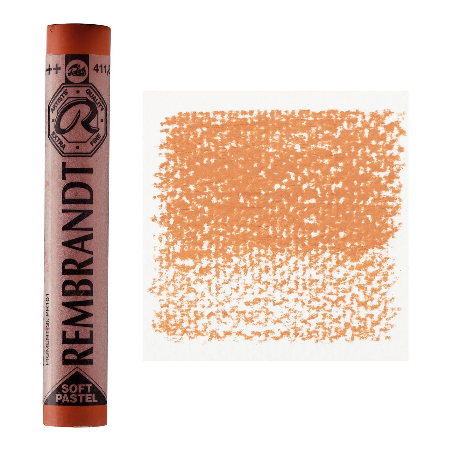 PASTEL SECO SOFT TALENS REMBRANDT 411.8 BURNT SIENNA