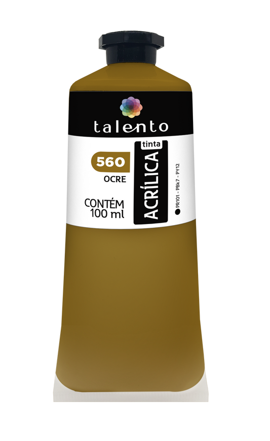 ACRILICA TALENTO 100ML 560 OCRE