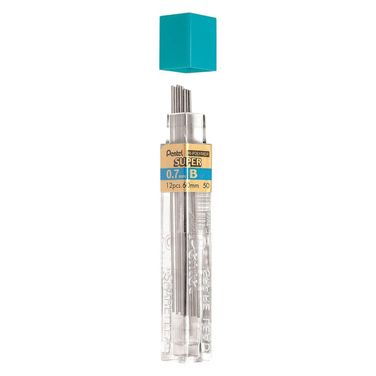 GRAFITE PENTEL 0,7MM B 12 MINAS