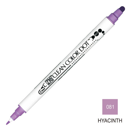 CANETA ZIG CLEAN DOT COLOR DUPLA 081 HYACINTH TC6100081
