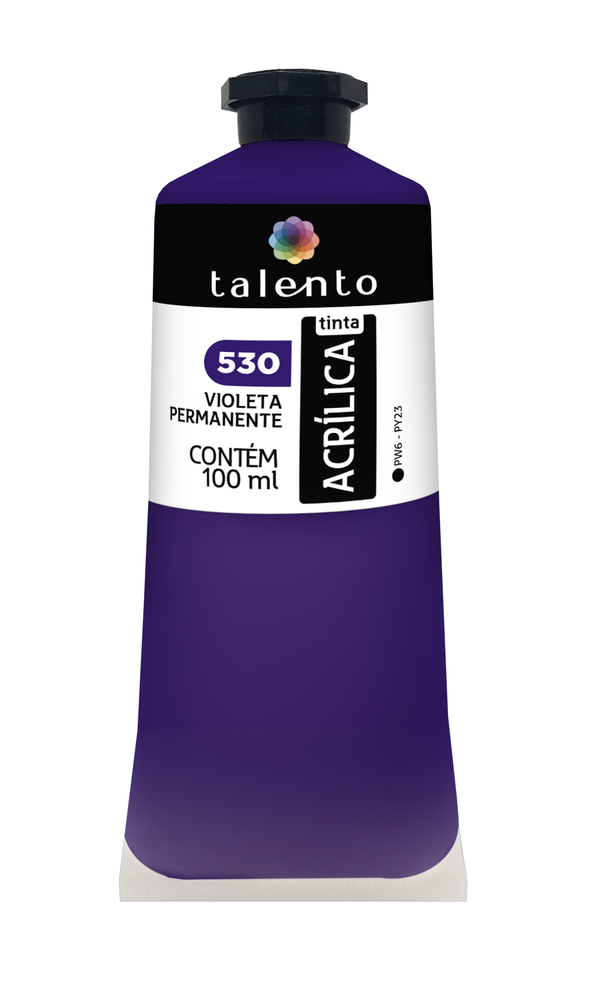ACRILICA TALENTO 100ML 530 VIOLETA PERMANENTE