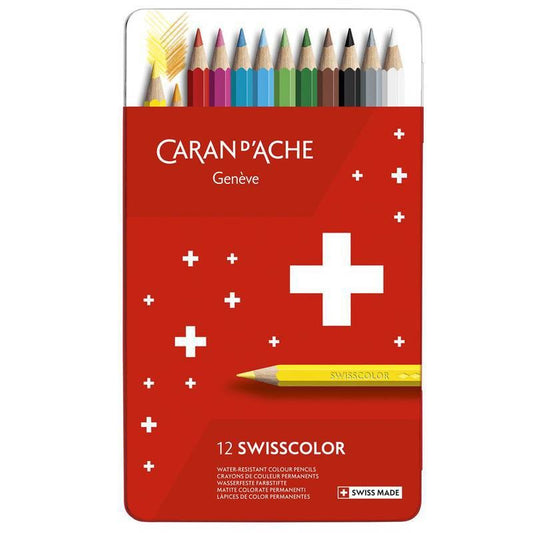 LAPIS COR CARAN D´ACHE SWISSCOLOR 12 CORES 1284712
