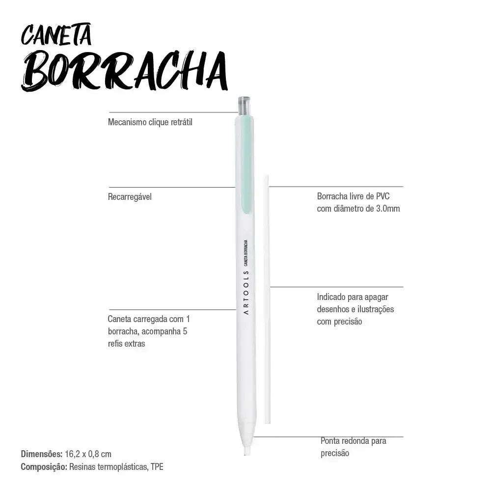 PORTA BORRACHA ARTOOLS C/ REFIL