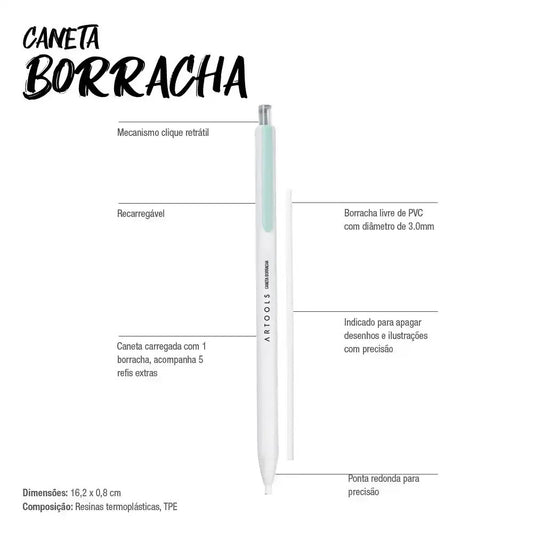 PORTA BORRACHA ARTOOLS C/ REFIL