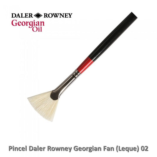 PINCEL DALER ROWNEY GEORGIAN FAN (LEQUE) 02 G84