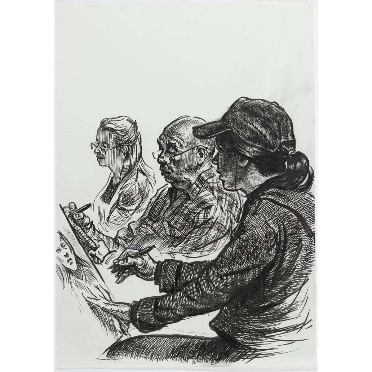 CANETA FABER CASTELL PITT 08 BLACK (XXS-S-F-M-B-C-1.5-FUDE) 167158