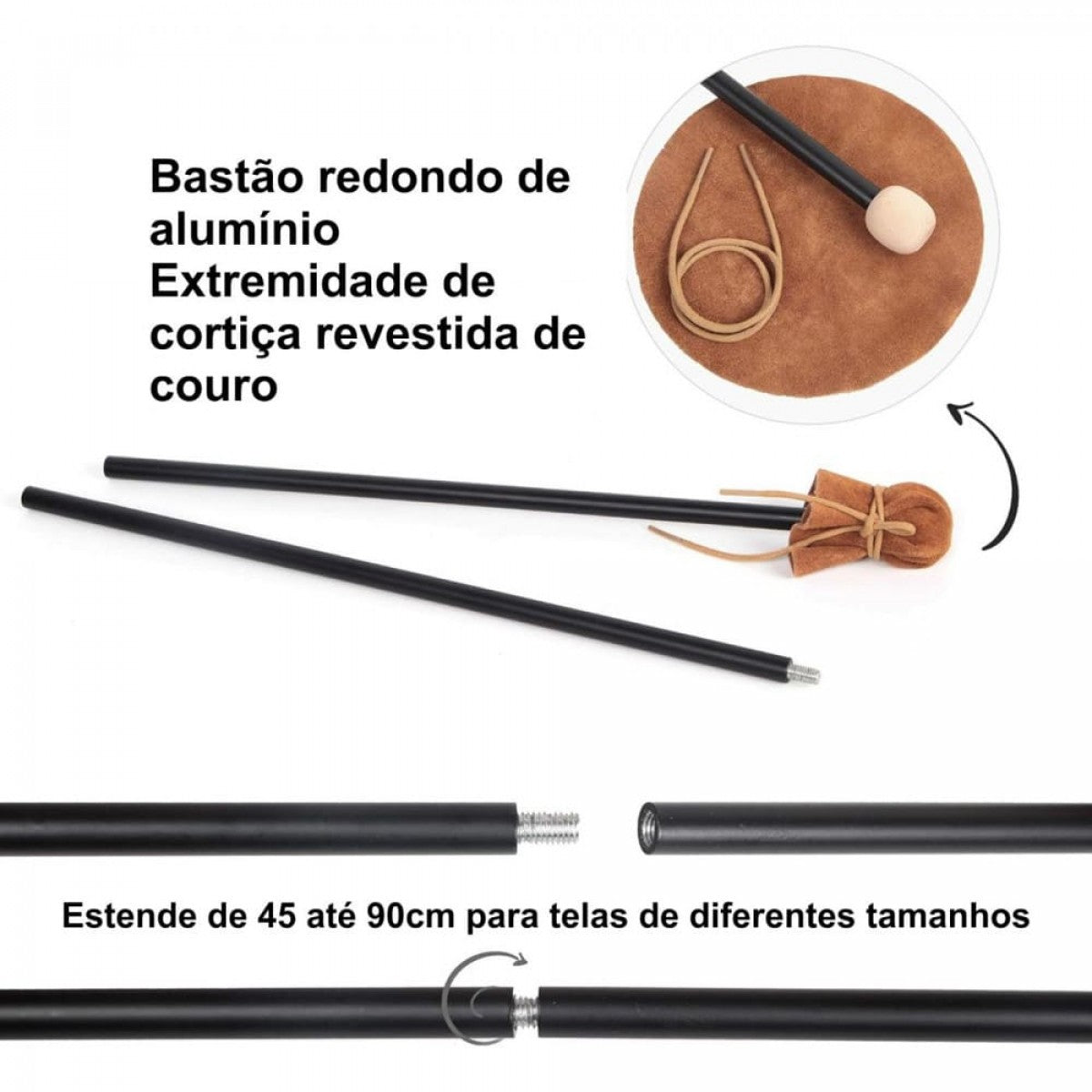 SUPORTE PARA PINTURA TENTO (MAHL STICK) SINOART SFT0247