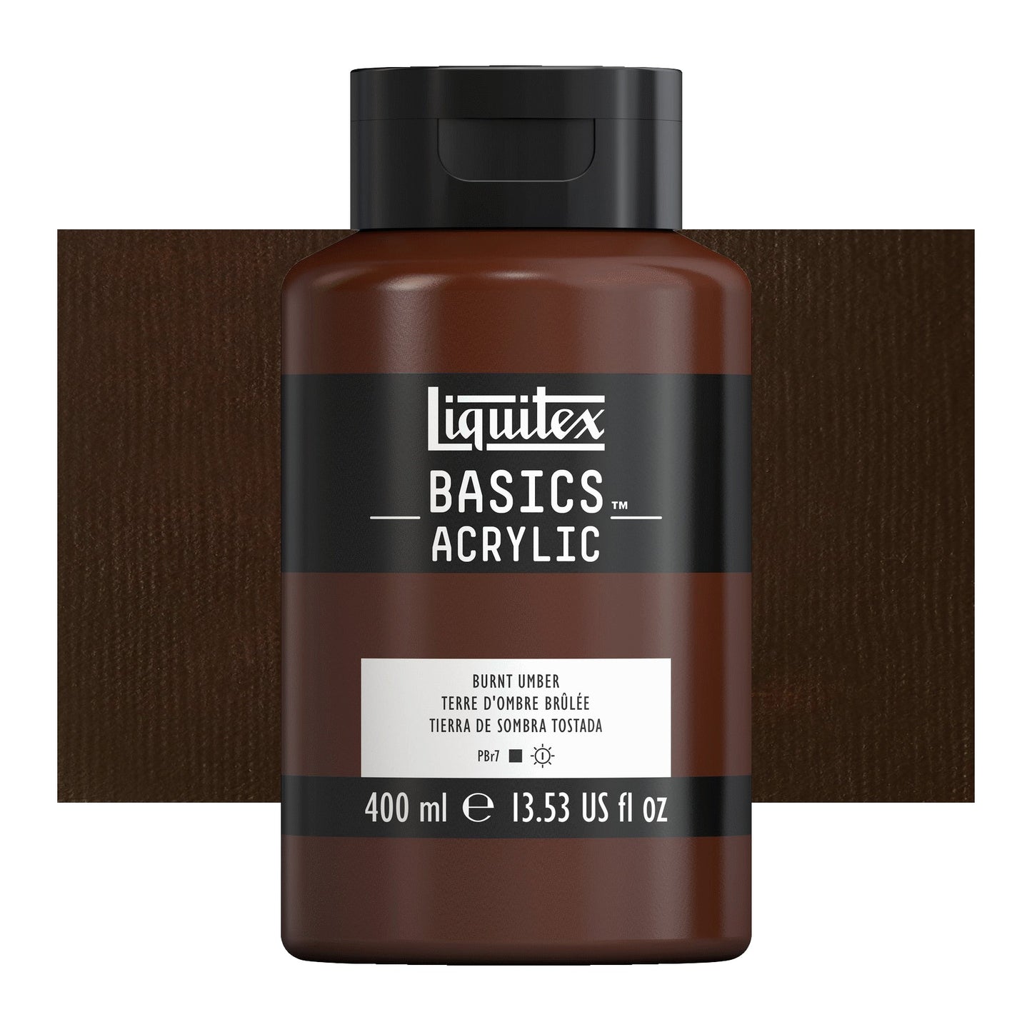 ACRILICA LIQUITEX BASICS 400ML 723 BURNT UMBER