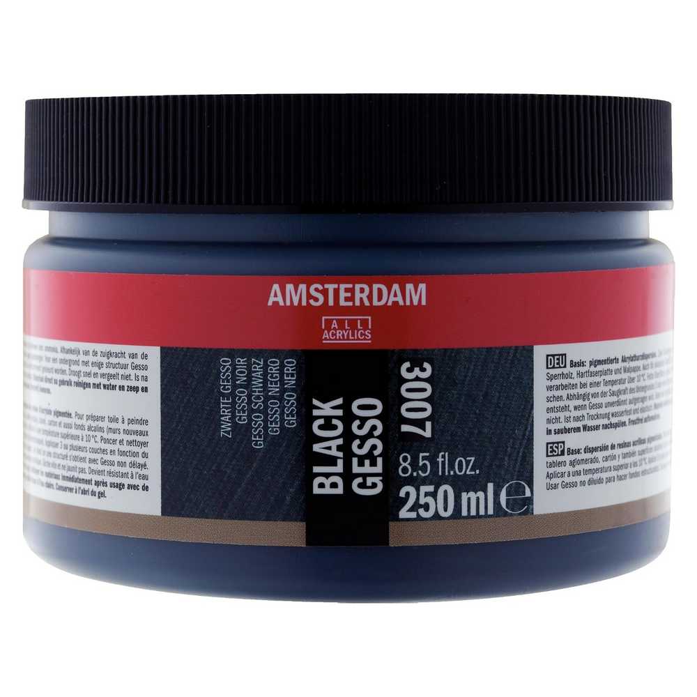 GESSO PRIMER PRETO POTE 250ml