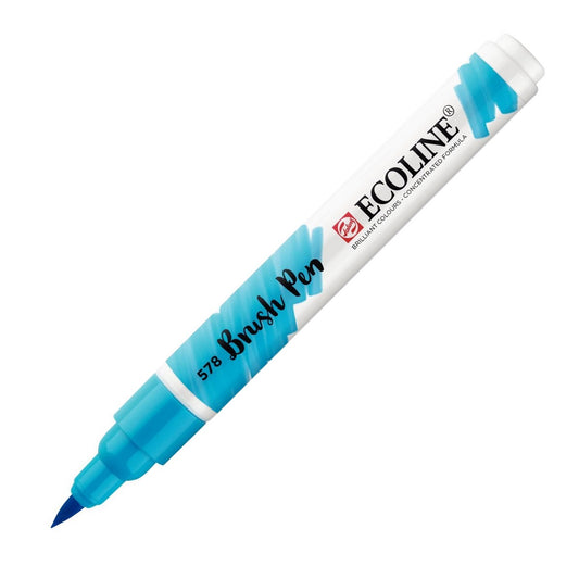 ECOLINE BRUSH PEN 578 CYAN
