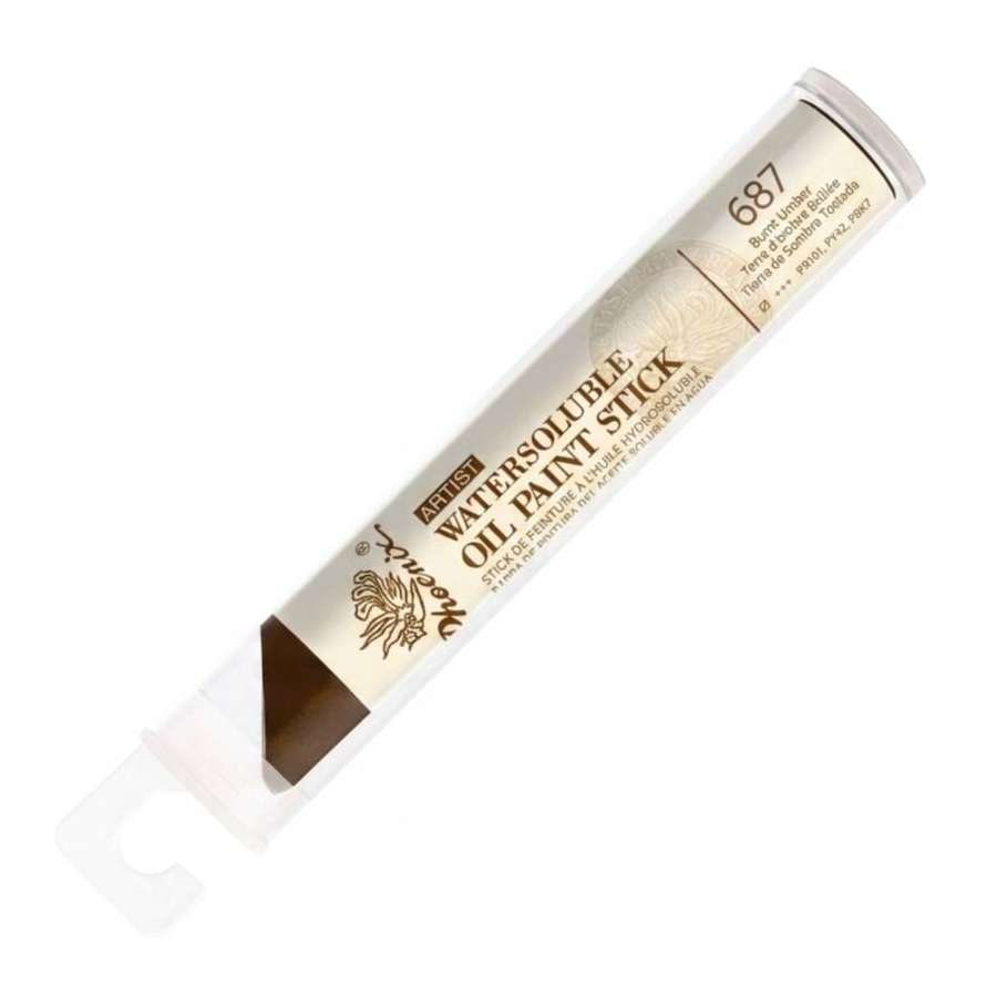 BASTAO OLEO PHOENIX SOLUVEL EM AGUA 37ML 687 BURNT UMBER