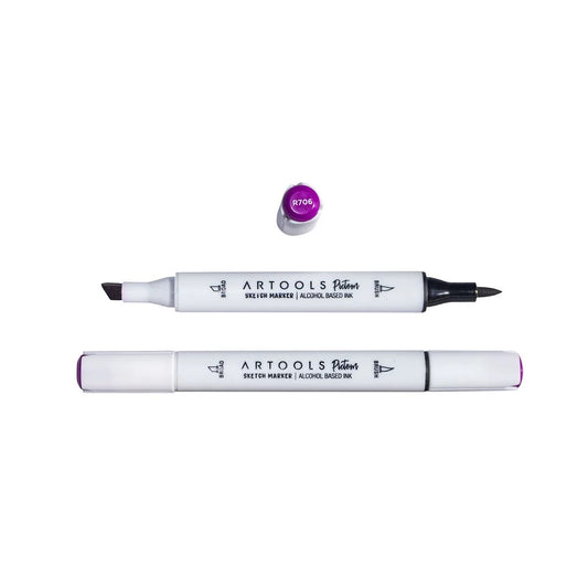 MARCADOR ARTOOLS PICTOM PONTA DUPLA DEEP VIOLET (R706)