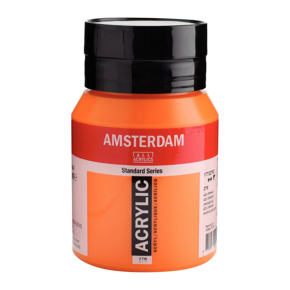 ACRILICA TALENS AMSTERDAM 500ml 276 ORANGE AZO