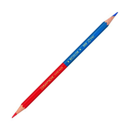 LAPIS AQUARELAVEL CARAN D´ACHE BICOLOR PRISMALO