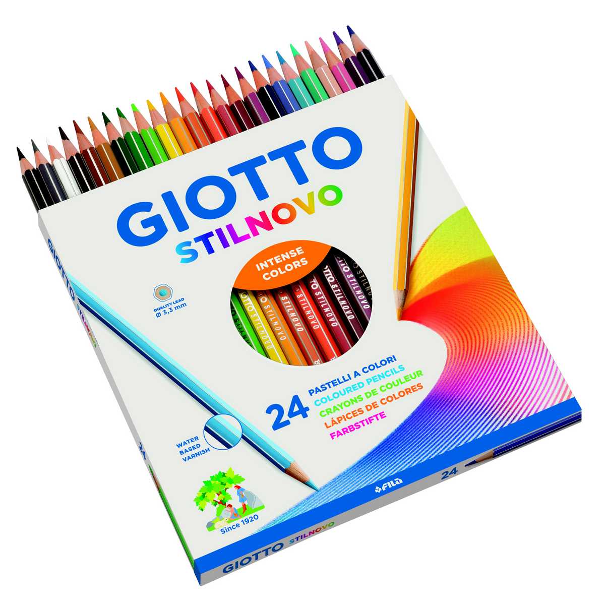 LAPIS COR FILA GIOTTO STILNOVO 24 CORES