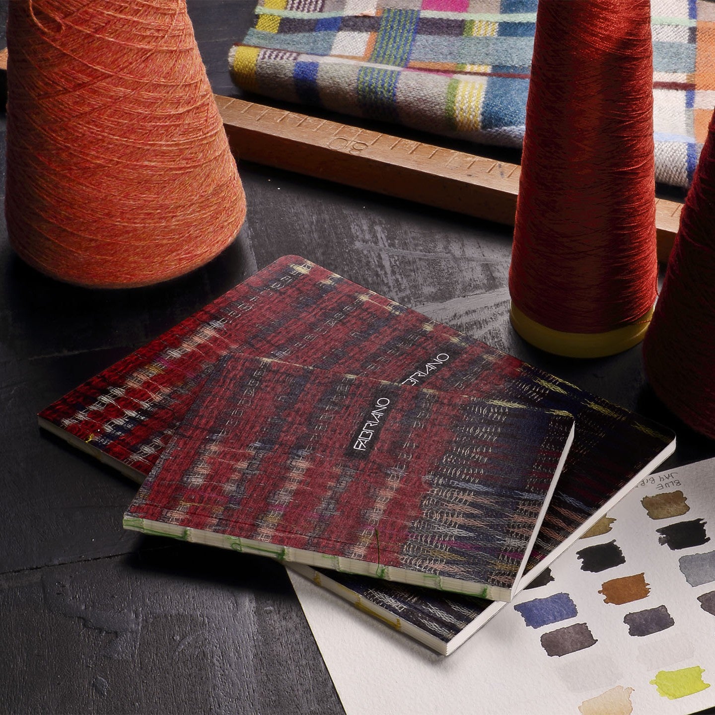 CADERNO FABRIANO FINSBURY A5 BROCHURA DOTS 48FLS