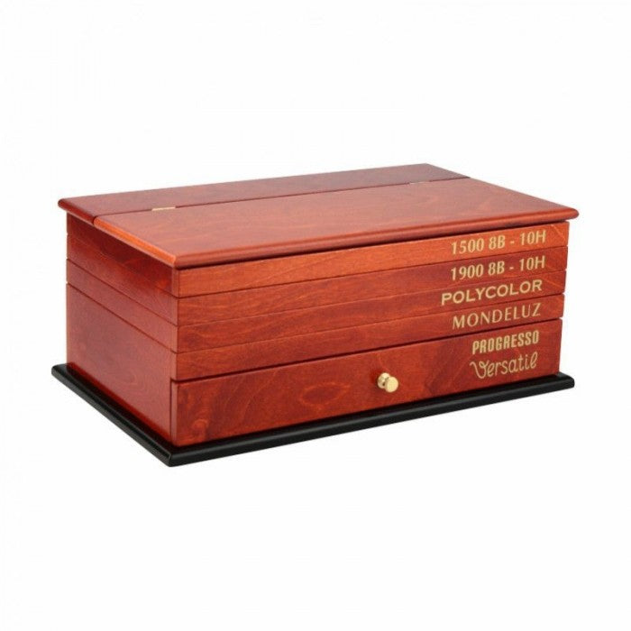 ESTOJO LAPIS KOH-I-NOOR MADEIRA ASSORTIMENTO DE ARTE 8896