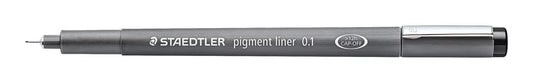 CANETA STAEDTLER PIGMENT LINER 0.1MM PRETO
