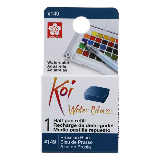 AQUARELA SAKURA KOI HALF PAN AZUL PRUSSIA - 149