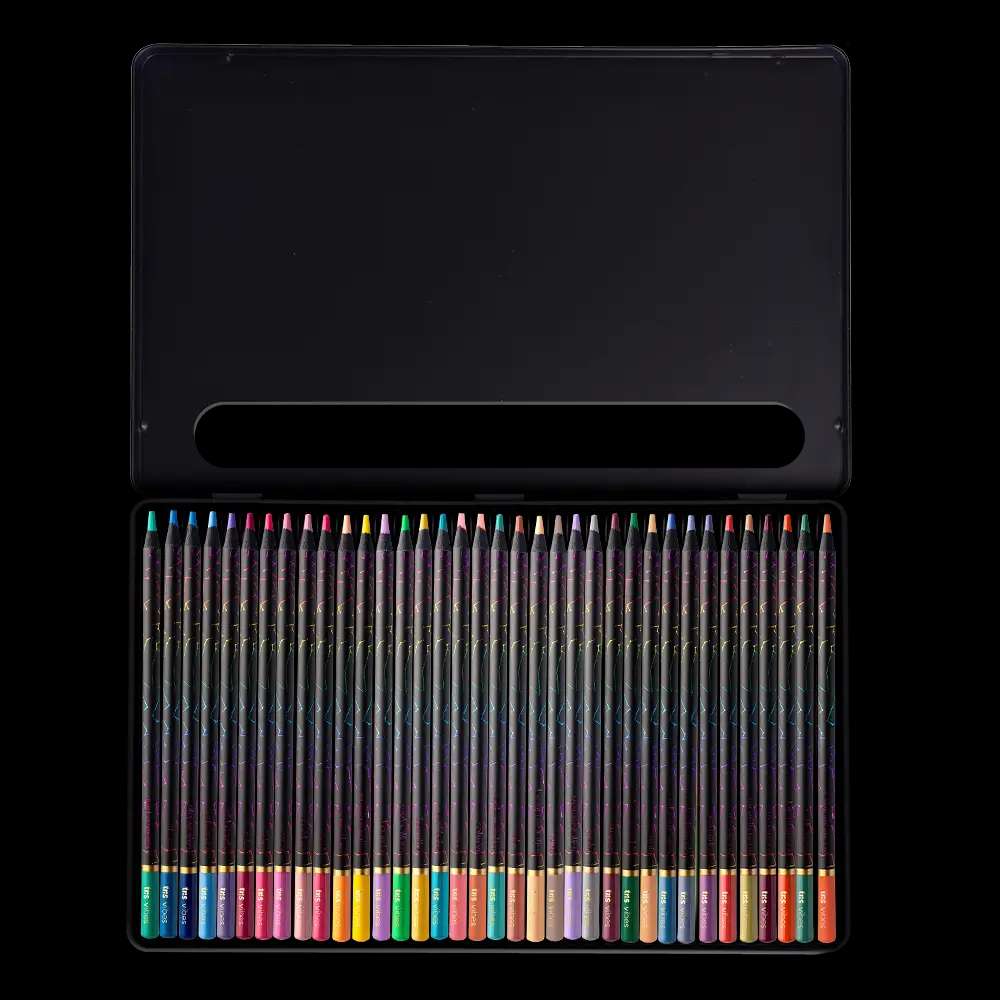 LAPIS COR TRIS VIBES 72 CORES NOTURNA