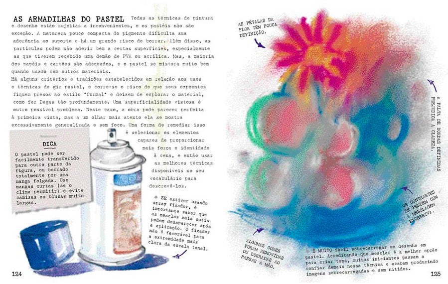 LIVRO "PINTURA A PASTEL NA PRATICA" CURTIS TAPPENDEN