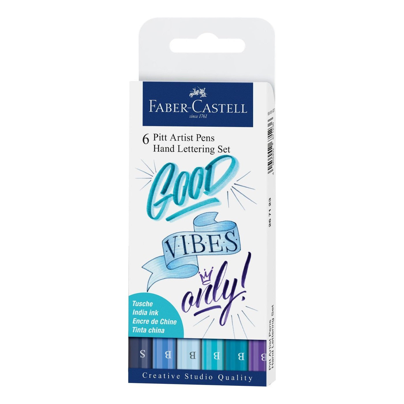 CANETA FABER CASTELL PITT 06 HAND LETTERING SET 267123