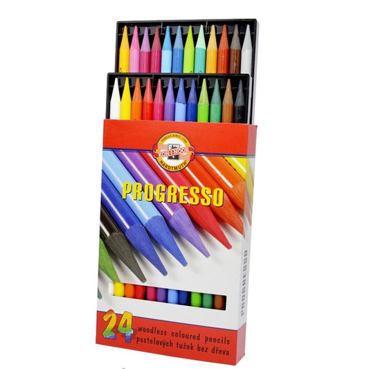 ESTOJO LAPIS COR INTEGRAL KOH-I-NOOR 24 CORES 8758