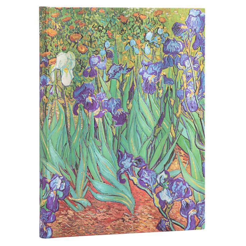 PAPERBLANKS VAN GOGHS IRISES MIDI 12x18cm PB8204-0