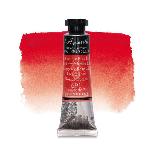 AQUARELA SENNELIER L'AQUARELLE 691 ROSE DORE M LK 10ML S2