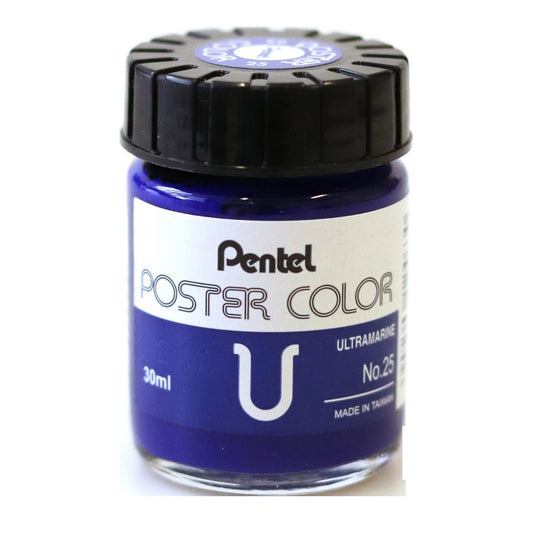 GOUACHE PENTEL POSTER COLOR 30ML AZUL ULTRAMARINO