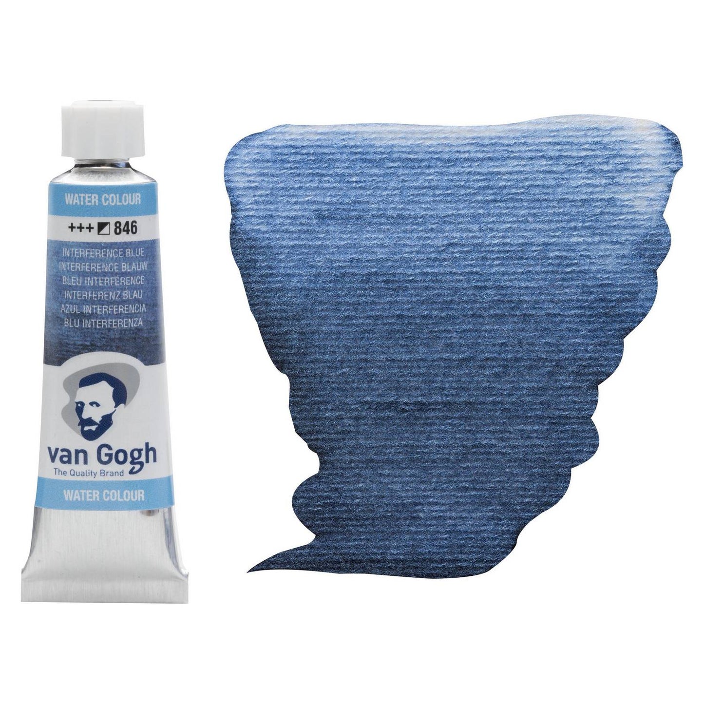 AQUARELA TALENS VAN GOGH 846 INTERFERENCE BLUE 10ML