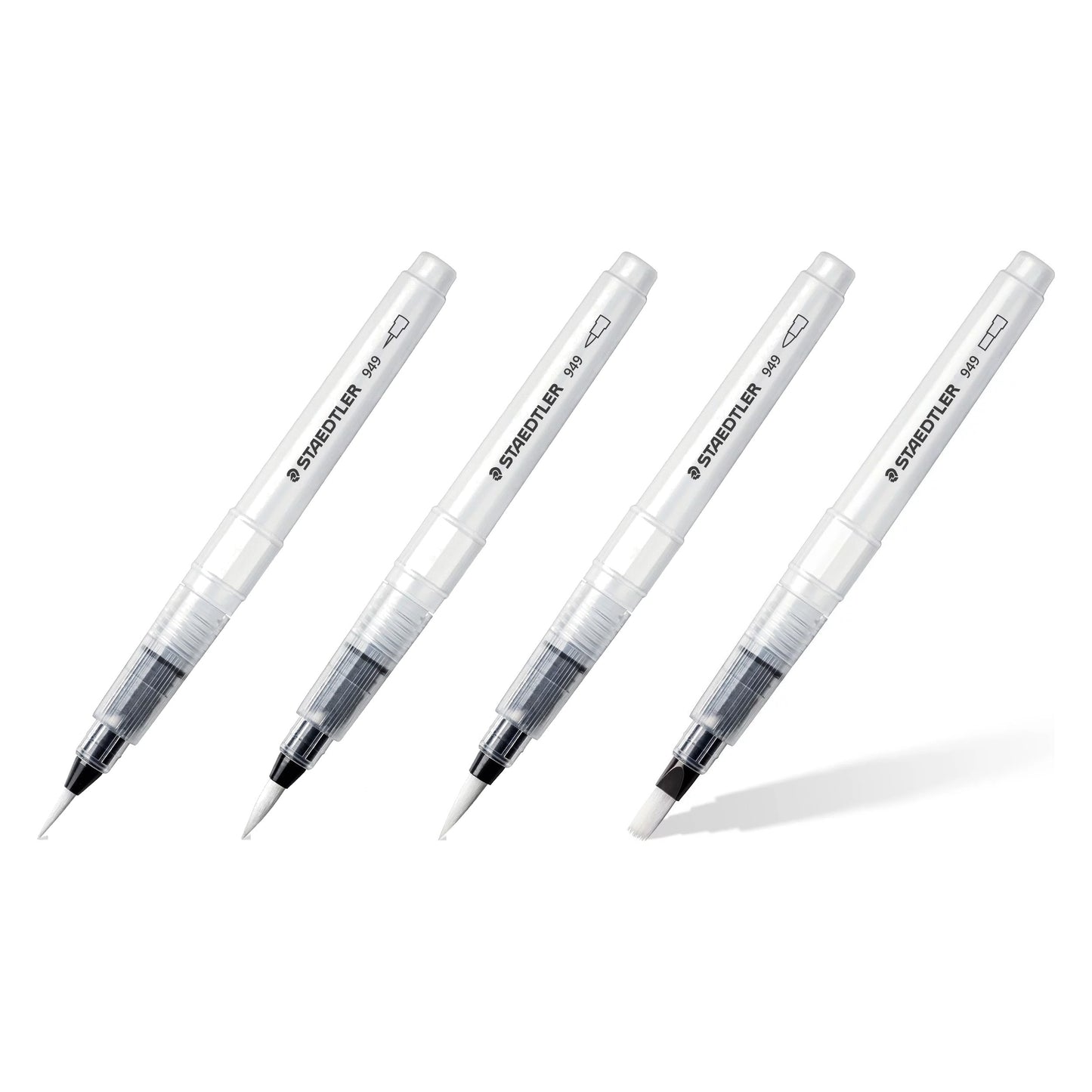 PINCEL STAEDTLER WATERBRUSH C/ 04 UNIDADES 949SBK4