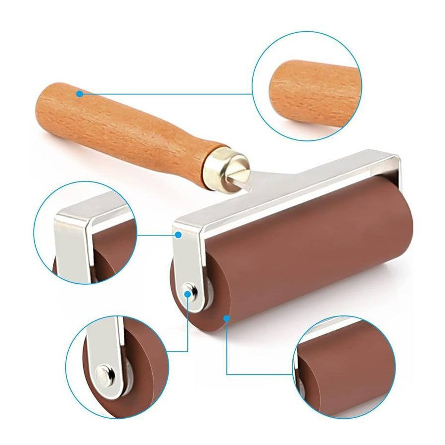 ROLO GRAVURA MACIO SUPORTE METAL SINOART 10CM T0250