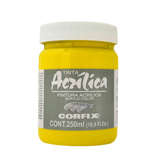 ACRILICA CORFIX 250ML 123 AMARELO CADMIO (IMIT)