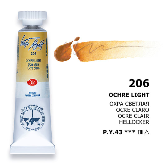 AQUARELA WHITE NIGHTS 206 OCHRE LIGHT 10ML S1