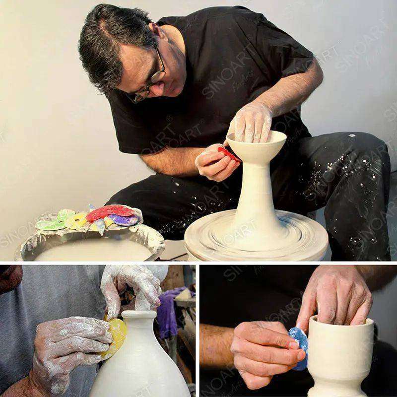 ESPATULAS DE SILICONE P/ CERAMICA C/4 T0231