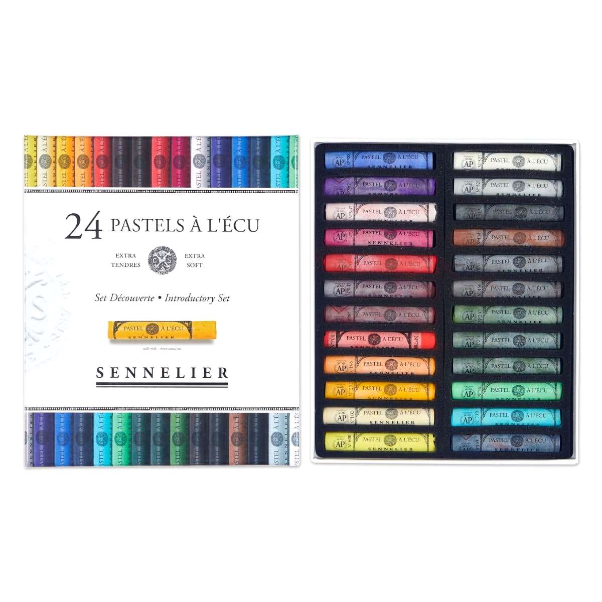 PASTEL SECO SENNELIER EXTRA SOFT 24 CORES