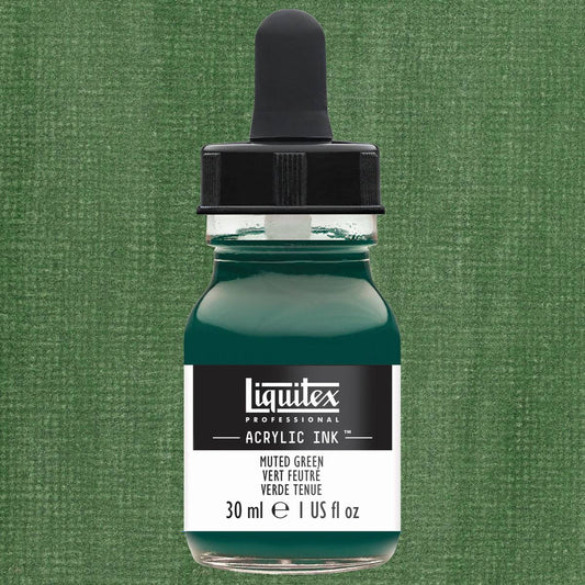 ACRILICA LIQUITEX INK! PROFESSIONAL 30ML 501 GREEN MUTED 4260501