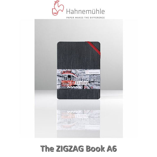 SKETCH THE ZIGZAG BOOK HAHNEMUHLE 300G/M2 A6 18 FOLHAS