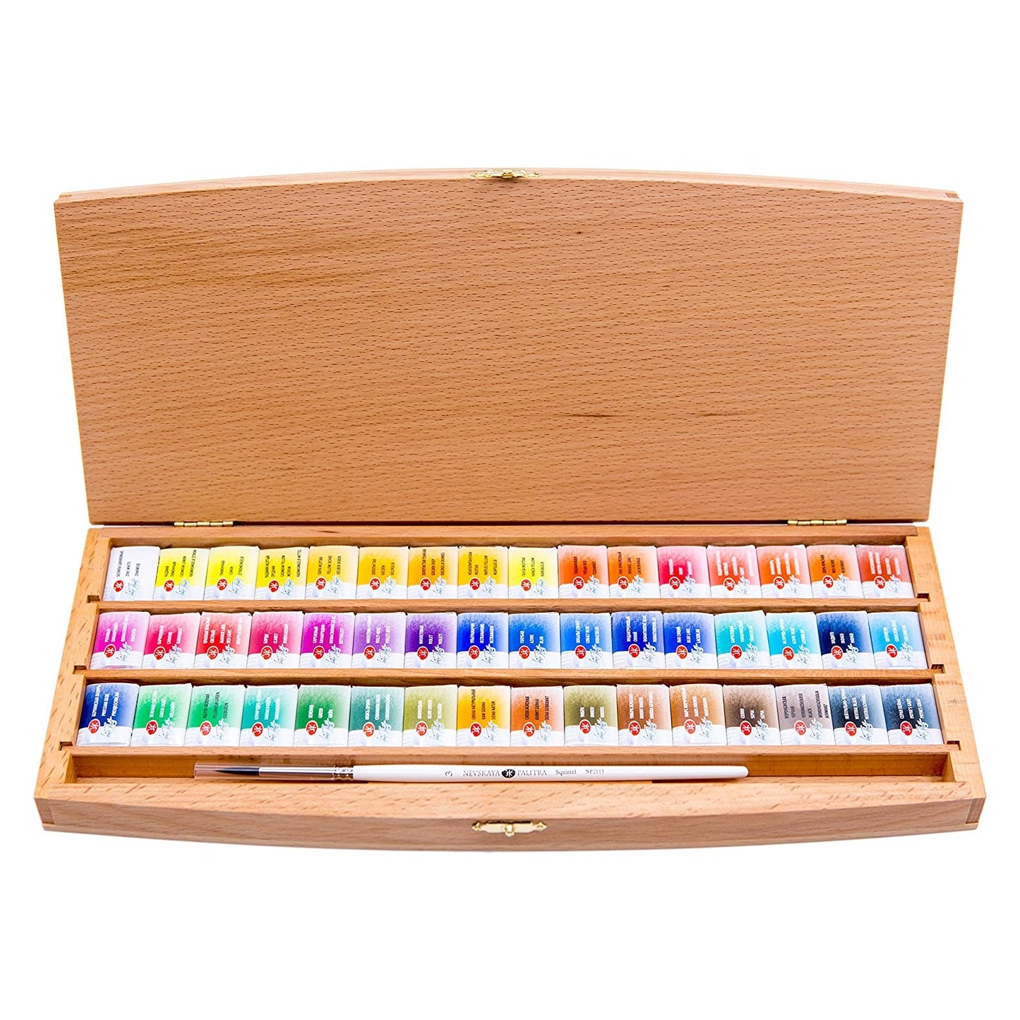 ESTOJO AQUARELA WHITE NIGHTS 48 PANS MADEIRA 1944087