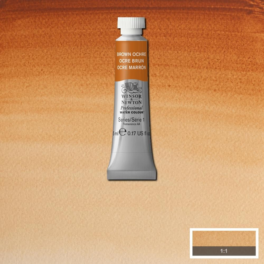 AQUARELA WINSOR NEWTON ARTISTS 5ml 059 BROWN OCHRE S1