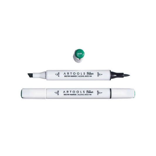 MARCADOR ARTOOLS PICTOM PONTA DUPLA VIRIDIAN (G135)