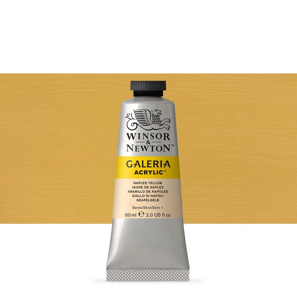 ACRILICA WINSOR NEWTON GALERIA 60ml 422 NAPLES YELLOW