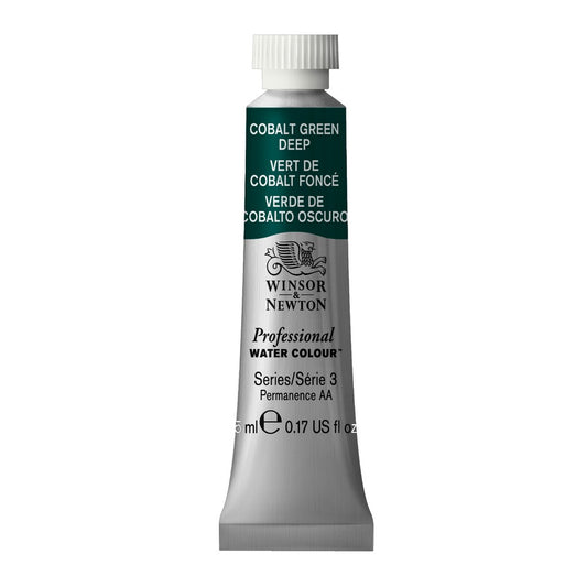 AQUARELA WINSOR NEWTON ARTISTS 5ml  COBALT GREEN DEEP 346 (ANT 185) S3