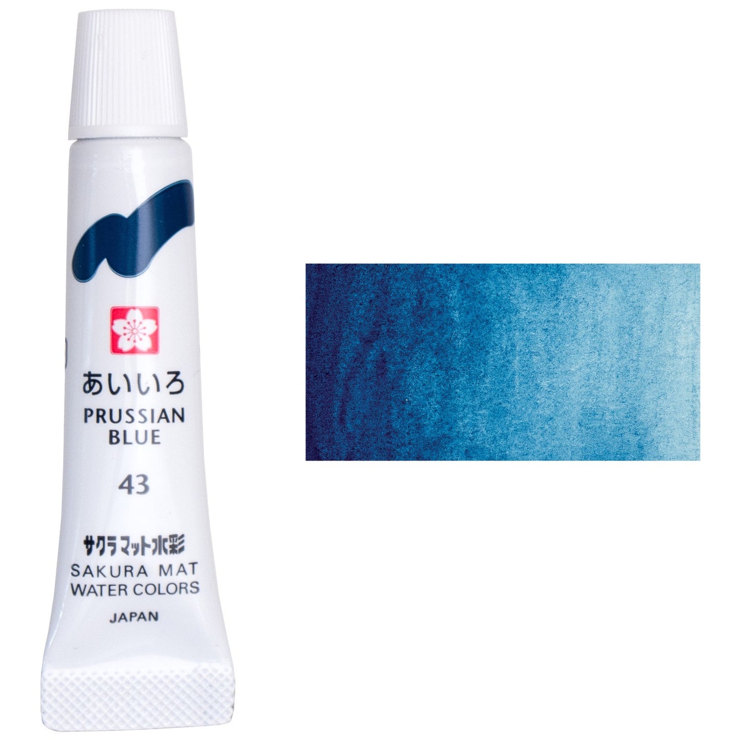 AQUARELA SAKURA MAT 5ML 43 AZUL PRUSSIA