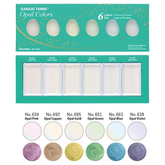 AQUARELA KURETAKE GANSAI TAMBI 06 OPAL CORES MC200C6V