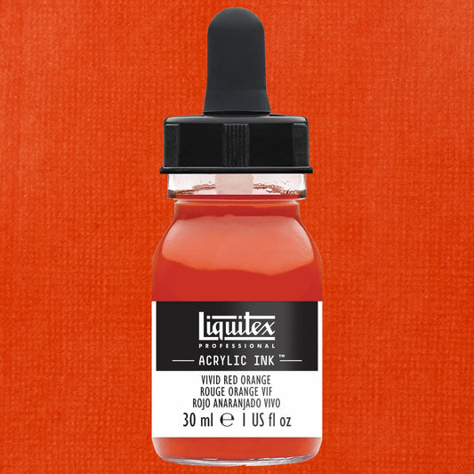 ACRILICA LIQUITEX INK! PROFESSIONAL 30ML 620 VIVID RED ORANGE