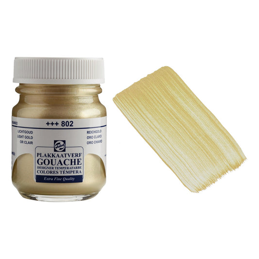 GOUACHE TALENS 50ml 802 LIGHT GOLD