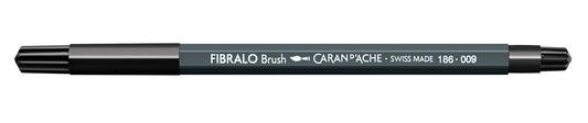 CANETA FIBRALO BRUSH 009 PRETO 186009
