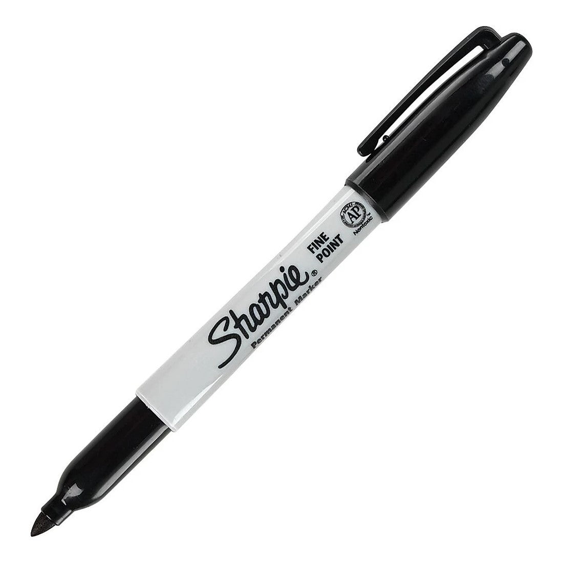 CANETA SHARPIE FINE PERMANENTE PRETO